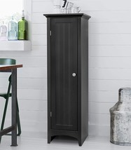 Os Home And Office One Door Kitchen Black Storage Pantry. - £105.46 GBP