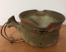 Ridker Handcrafted Thrown Stoneware Studio Pottery Large Double Spout So... - £59.17 GBP