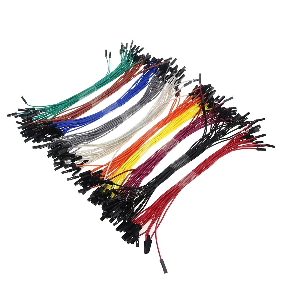 100pcs DIY Electronic Kit Breadboard Dupont Cable For Arduino 20cm 2.54m... - $9.72+
