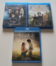 3 Blu-rays/DVDs - Miss Peregrine&#39;s Home Peculiar Children + Ender&#39;s Game + Space - £10.44 GBP