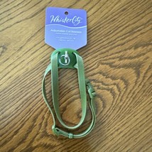 Whisker City Kitten Harness 12”-18” Green - $8.40