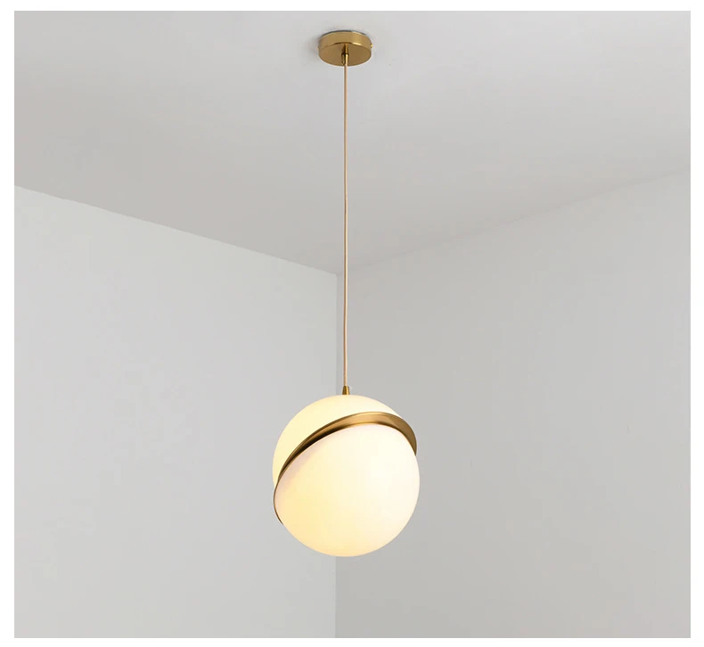   White Ball Bubble Led Pendant Lights Kitchen Living Room Chandelier Restaurant - £200.67 GBP