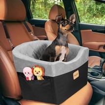 Dog Car Seat For Small/Medium Dogs, Memory Foam Dog Booster Seat With Washable R - $45.99