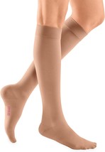 Medi Plus Calf Highs, Closed Toe, 20-30mmHg (Size: IV) Beige - $48.50