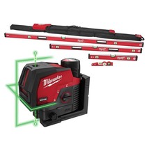 Milwaukee REDSTICK Magnetic Box Level Set with Torpedo and - $775.03