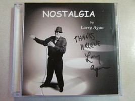 Nostalgia Larry Agan Autographed Trk 2012 CD-R Oldies Cover 50&#39;s 60&#39;s Music Vg+ - £6.91 GBP