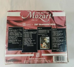 The Best of MOZART 1756-1792 CD Box Set 200th Bicentennial Edition Classical - £51.15 GBP