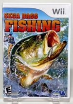 Sega Bass Fishing-Nintendo Wii Game-Instruction Manual - £8.88 GBP