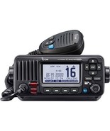 ICOM M424G FIXED MOUNT VHF W/BUILT-IN GPS - BLACK M424G 41 - £254.98 GBP