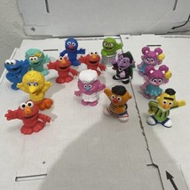 Sesame Street Workshop 3 Inch Plastic Figures Lot Of 14 Toys Hasbro 2013 &amp; 2018 - £11.94 GBP