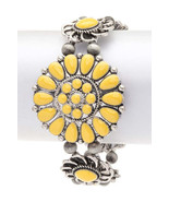 Enamel Flower Western Boho Stretch Bracelet - $33.29 CAD