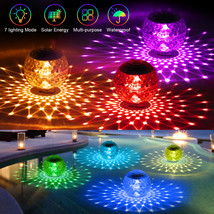 Solar Floating Pool Light RGB Color Rotating Change Waterproof Garden Po... - £17.52 GBP