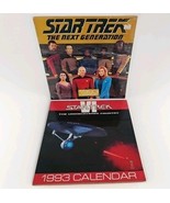 Vintage Star Trek  1993 Calendar Lot Of 2  - €14,31 EUR