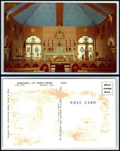 MICHIGAN Postcard - Brooklyn, Irish Hills, Sanctuary - St Joseph Shrine FD - £2.53 GBP