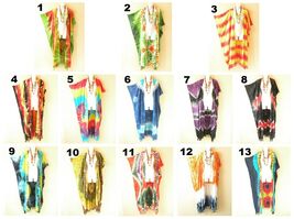CG21 Tie Dye Dolman Cardigan Duster Kaftan Plus Maxi Jacket Cover up - u... - $29.90
