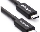StarTech.com 1m (3.3ft) Passive Thunderbolt 3 Cable, 20Gbps, 100W PD, 4K... - £38.38 GBP