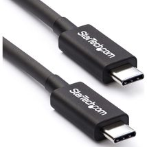 StarTech.com 1m (3.3ft) Passive Thunderbolt 3 Cable, 20Gbps, 100W PD, 4K Video,  - $47.90