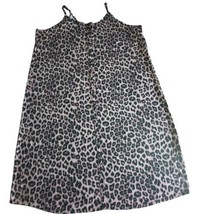 Torrid Sleep Women&#39;s Plus Size Nightgown Leopard Print Maroon Size 6 Decorative. - £14.09 GBP