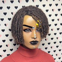 Short Faux Locs Wig Dreadlock Synthetic Afro Twist Braided Wigs For Blac... - $70.00