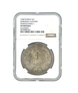 1949 China S $1 Dollar Sinkiang L&amp;M-842 Spitz Basis 1 Durch NGC Wie XF - €1.443,69 EUR