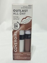 Covergirl Outlast All-Day Lipcolor &amp; Topcoat Set # 577 Spiced Latte  - $13.50