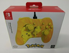 New Nintendo Switch Pokemon Wired Controller Yellow Pikachu - £15.78 GBP