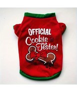 Official Cookie Tester Dog Christmas Shirt - £10.17 GBP