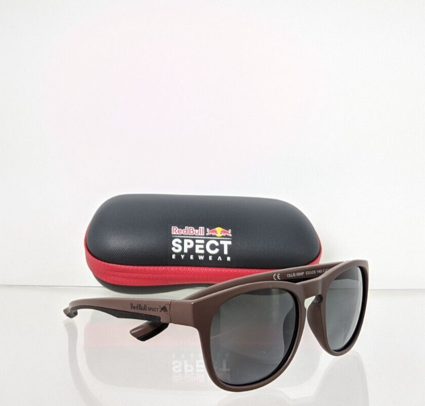 Brand New Authentic RED BULL Spect Sunglasses OLLIE 004P 53mm Frame - $59.39
