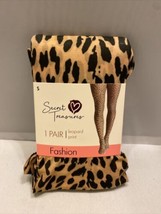 Secret Treasures Pantyhose Leopard Animal Print Tights Fashion - £7.96 GBP