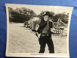 8x10 Movie ~ NO NAME ON THE BULLET ~1959 ~Audie Murphy ~ Original press ... - $376.60 MXN