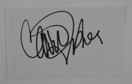 Carrie Fisher Signed 3x5 Index Card Autographed Star Wars - £332.82 GBP