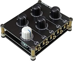Stereo 4-In-1-Out Aux, Passive 3 Point 5 Mm Line Levels, Way Audio Mixer. - $37.97