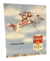 Vintage 1993 Campbells Kids Limited Edition #6 Aiming High Metal Sign - £14.93 GBP
