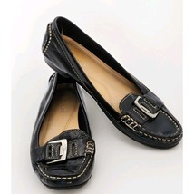 Naturalizer Heaven Women&#39;s Black Patent Leather Loafer Flats size 6M - $29.99