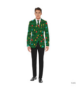 Adult christmas tree jacket and tie md - $138.78 CAD