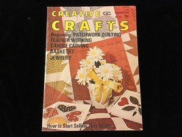 Creative Crafts Magazine February 1975 #43 Patchwork Quilting, Feather Working - £7.85 GBP