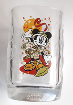 McDonalds Square Walt Disney Animal Kingdom Y2K 2000 Drinking Glass Mick... - £5.81 GBP