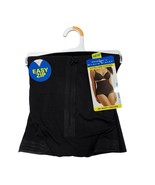 SlimShaper by Miracle Brands Shapewear Womens M Black Shaping Waist Cincher - $20.40 CAD