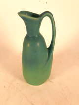 Beautiful Van Briggle Art Pottery MCM Pitcher, Light Blue Matte Glaze, 9&quot;T - $64.17