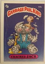 Garbage Pail Kids Series Two (1985) - 58a cracked JACK (Mint) SKU045  - $33.99