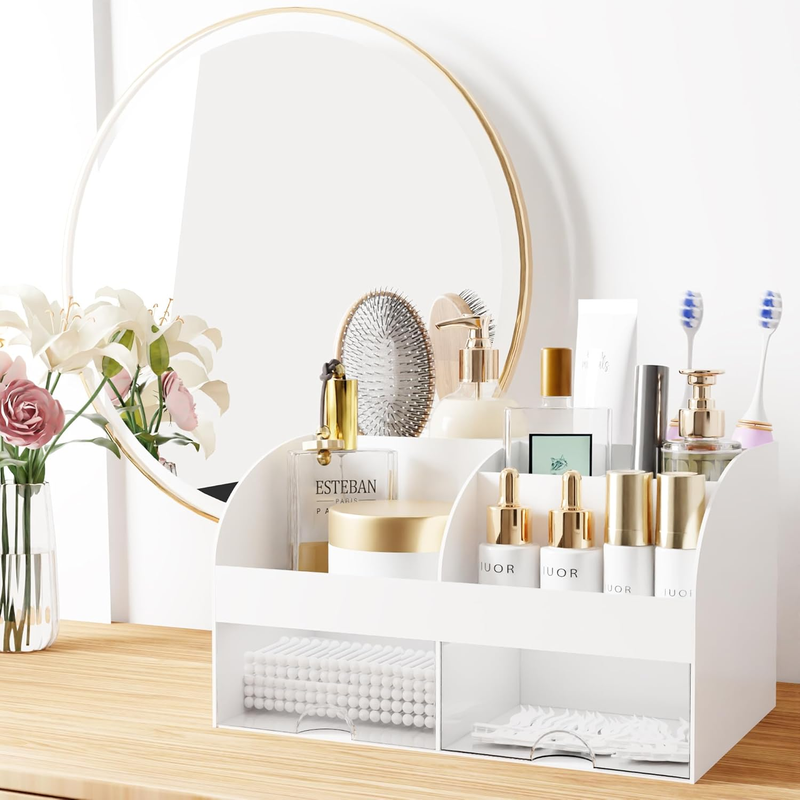 Makeup Organizer with Drawers, Cosmetic Storage for Dresser Vanity and Bathroom  Item image 3