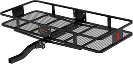 Curt 18153 60 X 24-Inch Basket Hitch Cargo Carrier, 500 Lbs, In Folding ... - £185.57 GBP