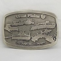Vintage Belt Buckle Great Plains The Grain Drill Company 10th Anniversary - £35.40 GBP
