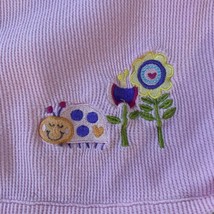 Koala Baby Ladybug Blanket Thermal Waffle Weave Pink Flower Floral Heart Lovey - £16.69 GBP