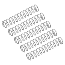 Uxcell Compression Spring, 5Pcs 304 Stainless Steel, 10Mm OD, 1Mm Wire Size - £6.63 GBP