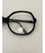 Vintage New Europa Liz Black Oversize Plastic Glasses Elizabeth Taylor 6... - $30.00