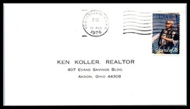 1976 US Cover - Youngstown, Ohio to Akron, Ohio K4  - $1.97