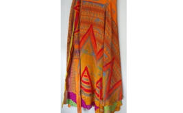 Indian Sari Wrap Skirt S220 - £19.63 GBP