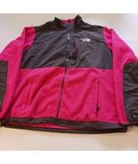 The North Face Women&#39;s Pink &amp; Black Long Sleeve Pockets Jacket Size X-Large - $26.72