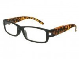 GL2134BLK +2.0 Eyelighter Black Tortoiseshell LED Night Reading Glasses ... - £15.12 GBP